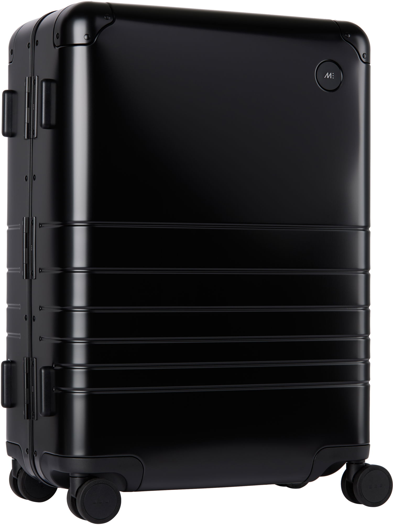 куфар Monos Aluminum Check-In Medium Suitcase Черно | MN0010-0069-24, 1