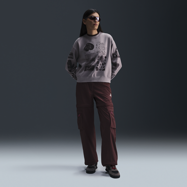 Суитчър Nike ACG ACG Tuff Fleece Therma-FIT Repel Crewneck Sweatshirt Сиво | FV7329-226, 2