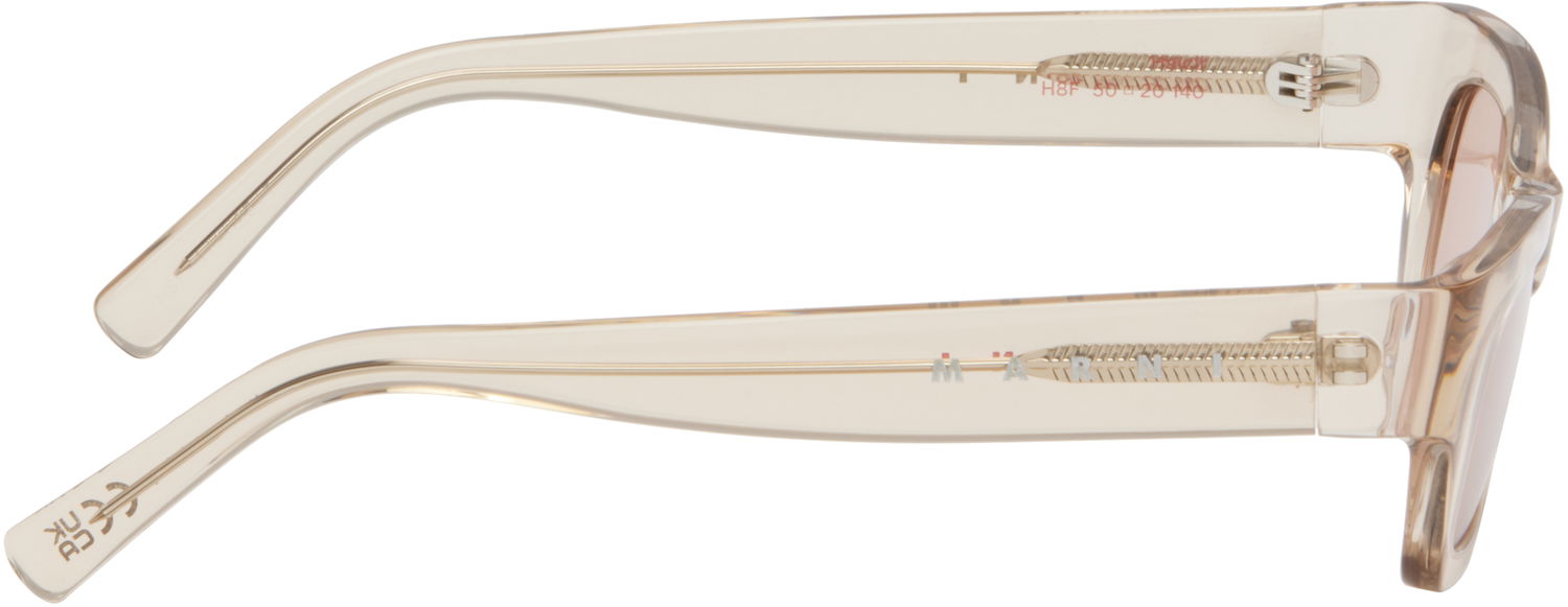 Слънчеви очила Marni RETROSUPERFUTURE Edition Haicli Sunglasses Бежово | H8F, 1