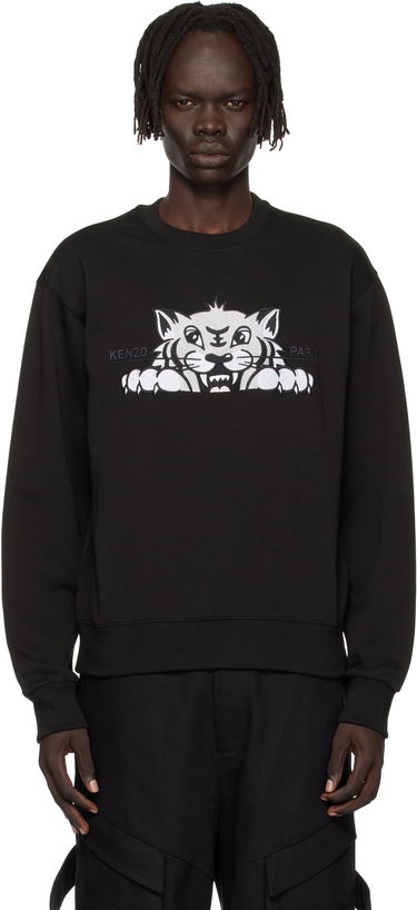 Суитчър KENZO Kenzo 'Happy Tiger' Sweatshirt Черно | FF65SW2654MF, 0