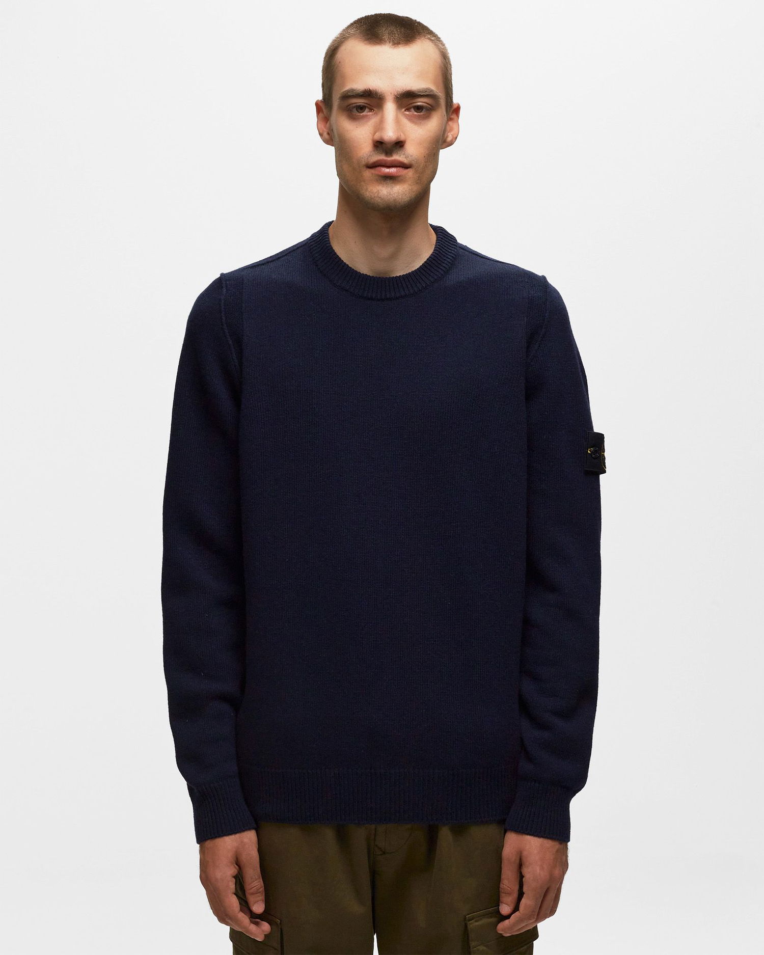 Пуловер Stone Island Crewneck Зелено | 7915508A3, 1