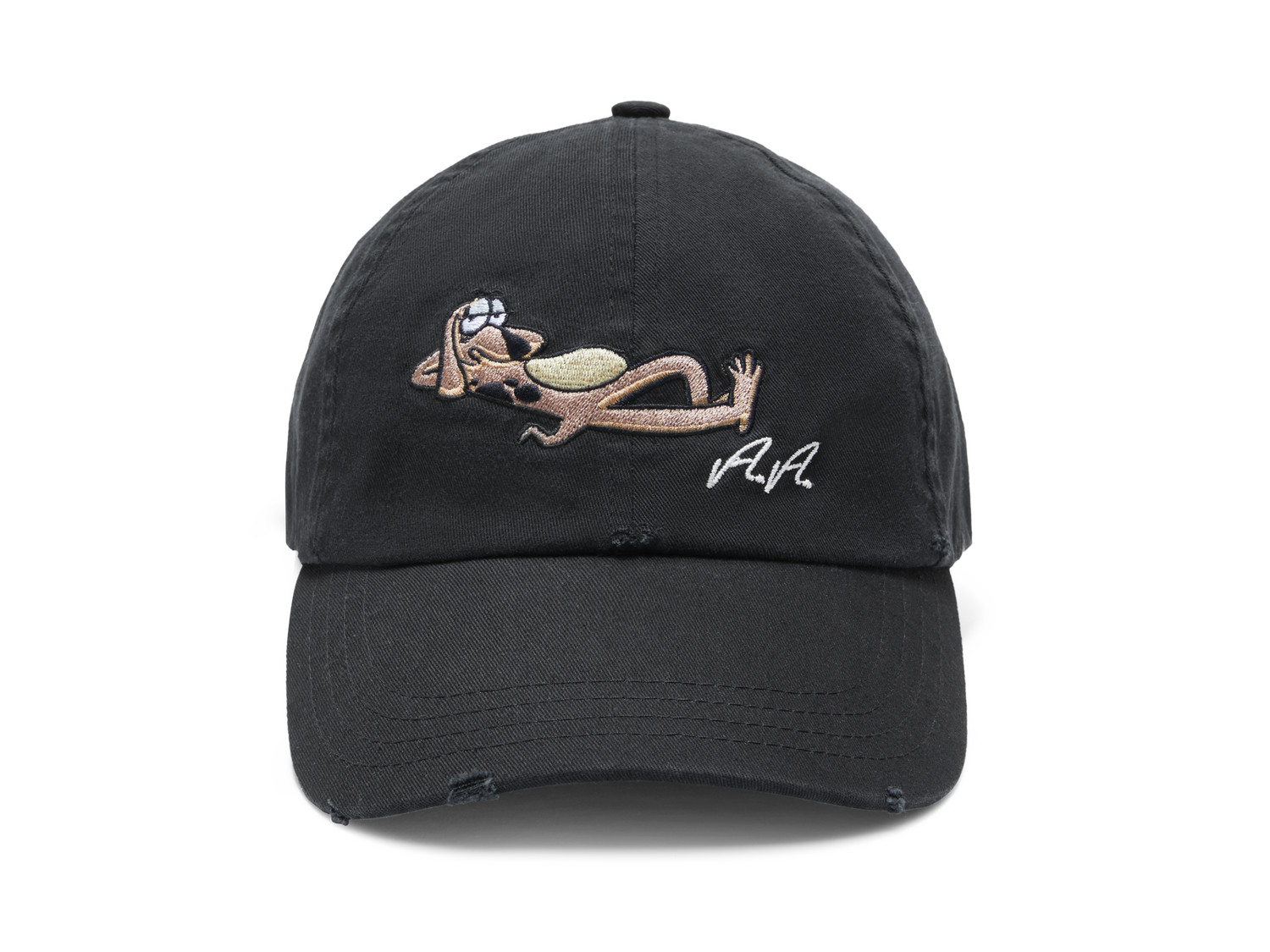 Шапка с козирка AXEL ARIGATO Wes Distressed Cap Черно | X2238001, 1