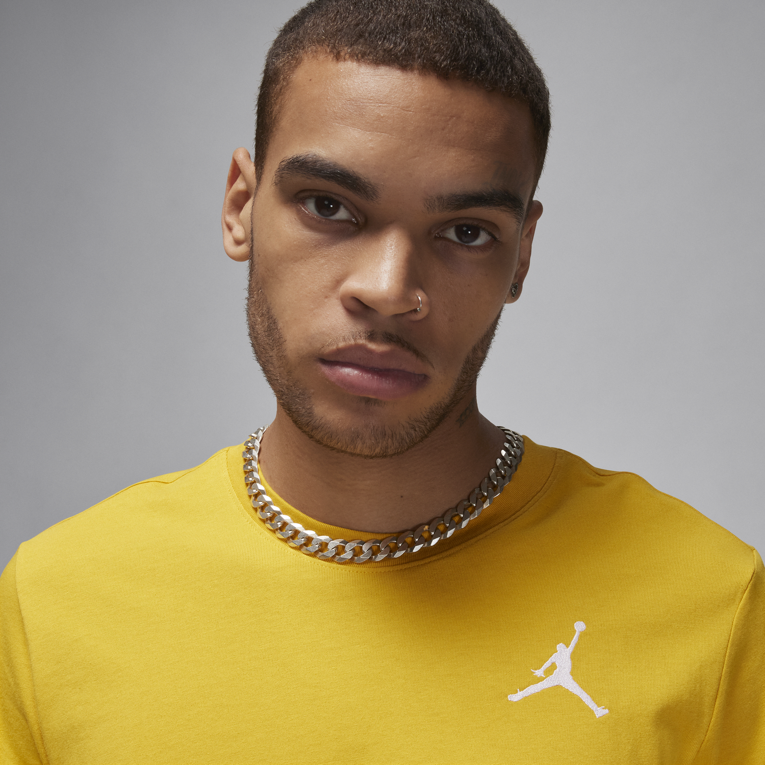 Тениска Jordan Jumpman Short-Sleeve T-Shirt Жълто | DC7485-752, 1