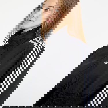 Яке adidas Originals Smocked Fb Tt Full-Zip Track Jacket with 3-Stripes Черно | KD0303, 4