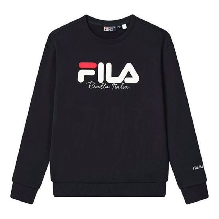 Суитчър FILA Classic Logo Crew Sweater Черно | F11U249201F-NV
