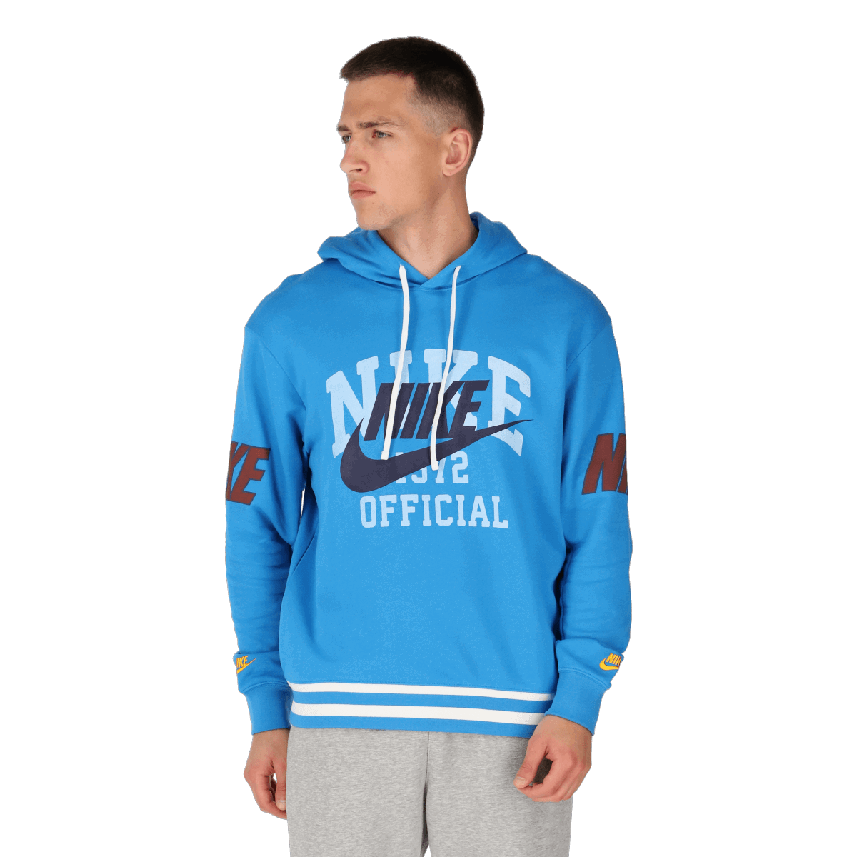 Суитчър Nike NSW Trend FT PO Hoodie Синьо | DD6168-435, 0