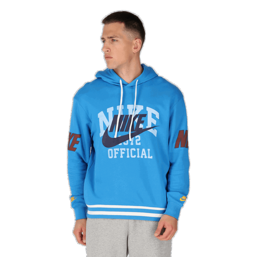 Суитчър Nike NSW Trend FT PO Hoodie Синьо | DD6168-435