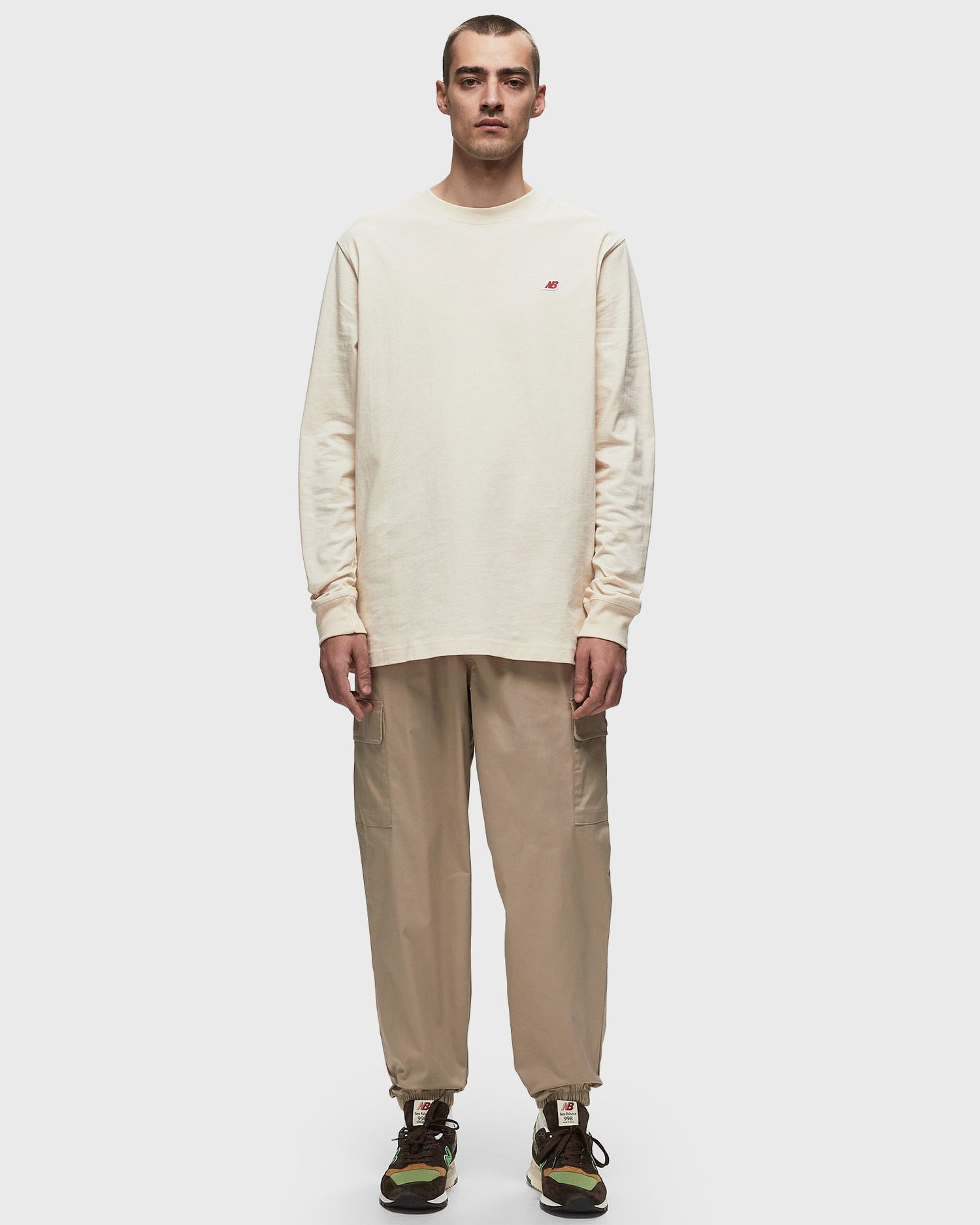 Карго панталони New Balance Icon Twill Cargo Jogger Бежово | MP41579-SOT, 1