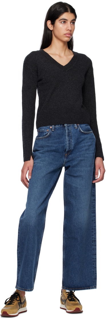 Пуловер rag & bone Pierce V-Neck Sweater Сиво | WAS22HS029CA29, 3