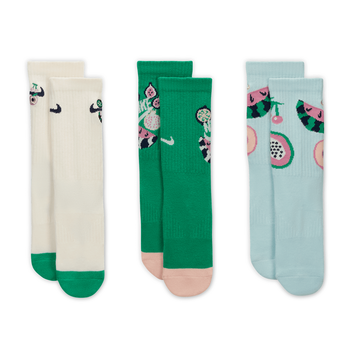 Чорапи Nike Nike Everyday Cushioned Crew Socks (3 Pairs) Многоцветен | HM6946-901, 0