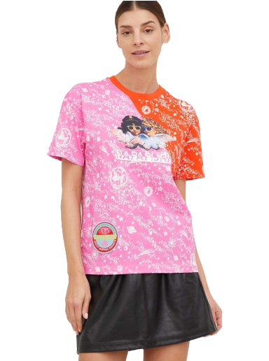 Тениска Napapijri Fiorucci x Tee Многоцветен | NP0A4H91FK61