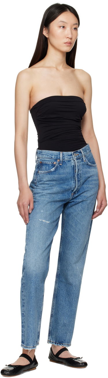 боди AGOLDE AGOLDE Gwyneth Strapless Bodysuit Черно | A7342-1460, 4