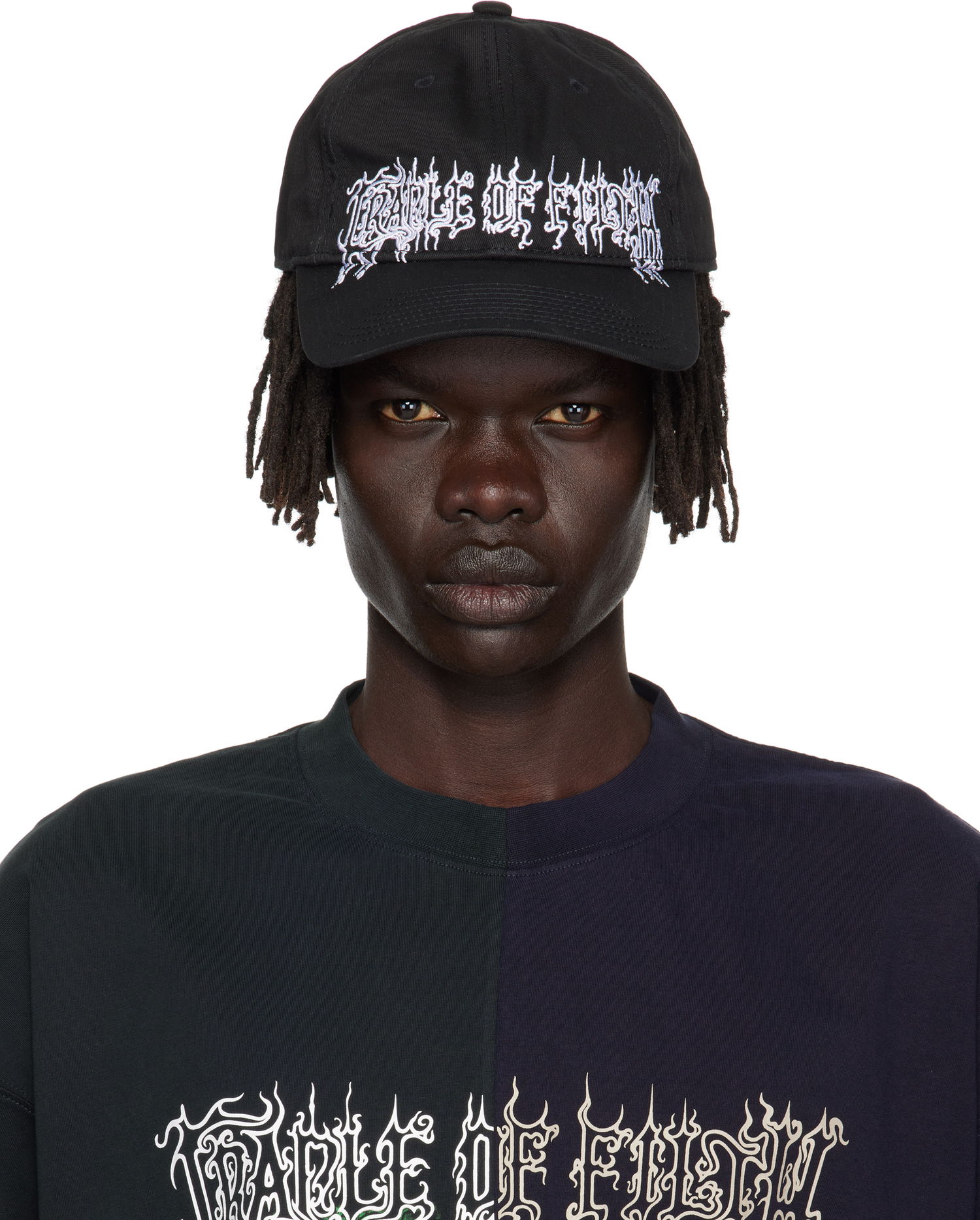 Шапка с козирка VETEMENTS Vetements Cradle of Filth Baseball Cap Черно | UCF76CA100B, 0