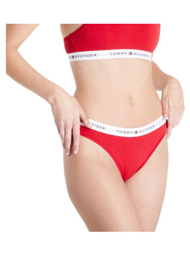 гащички Tommy Hilfiger Icon 2.0 Bikini Червено | UW0UW03836 XLG