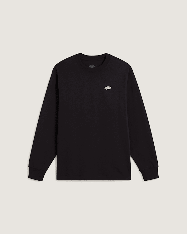 Тениска Vans Style 76 Long Sleeve T-Shirt Черно | VN000R7AY28, 0