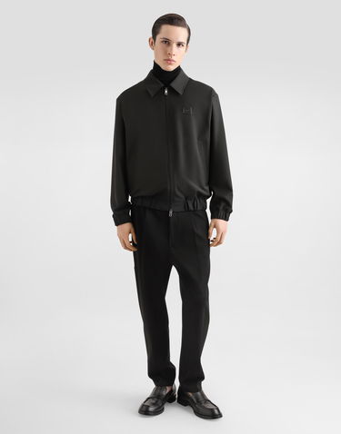 Яке бомбър Dolce & Gabbana Woolen Jacket With Tag Черно | G9BMUTFURK8N0542, 1