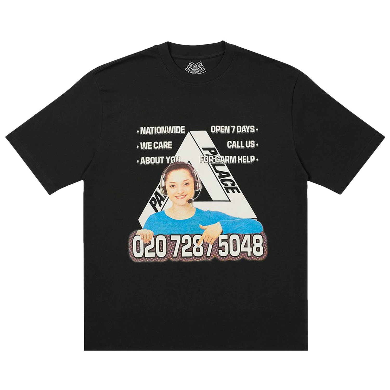 Тениска Palace Bell Man T-Shirt Черно | P19TS003, 1