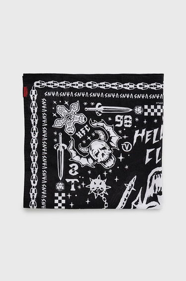 Шал Vans Vans Stranger Things Bandana Черно | VN0007RSBLK1, 0