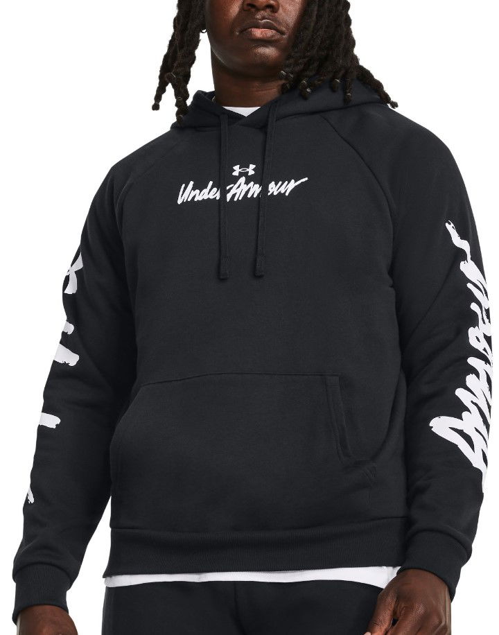 Суитчър Under Armour Rival Fleece Graphic HD Черно | 1379760-001, 0
