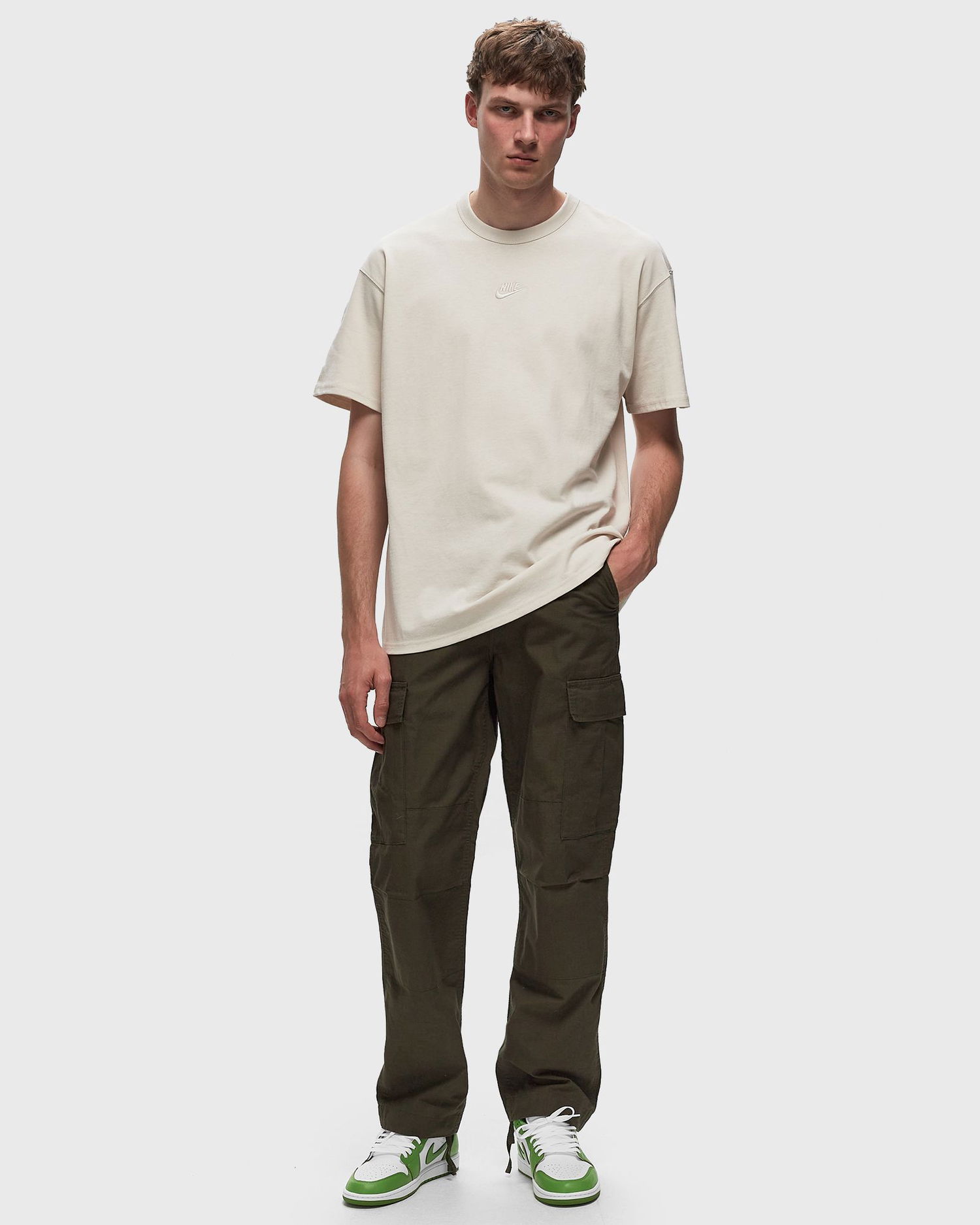 Тениска Nike Premium Essentials Tee men Shortsleeves Бежово | DO7392-104, 1