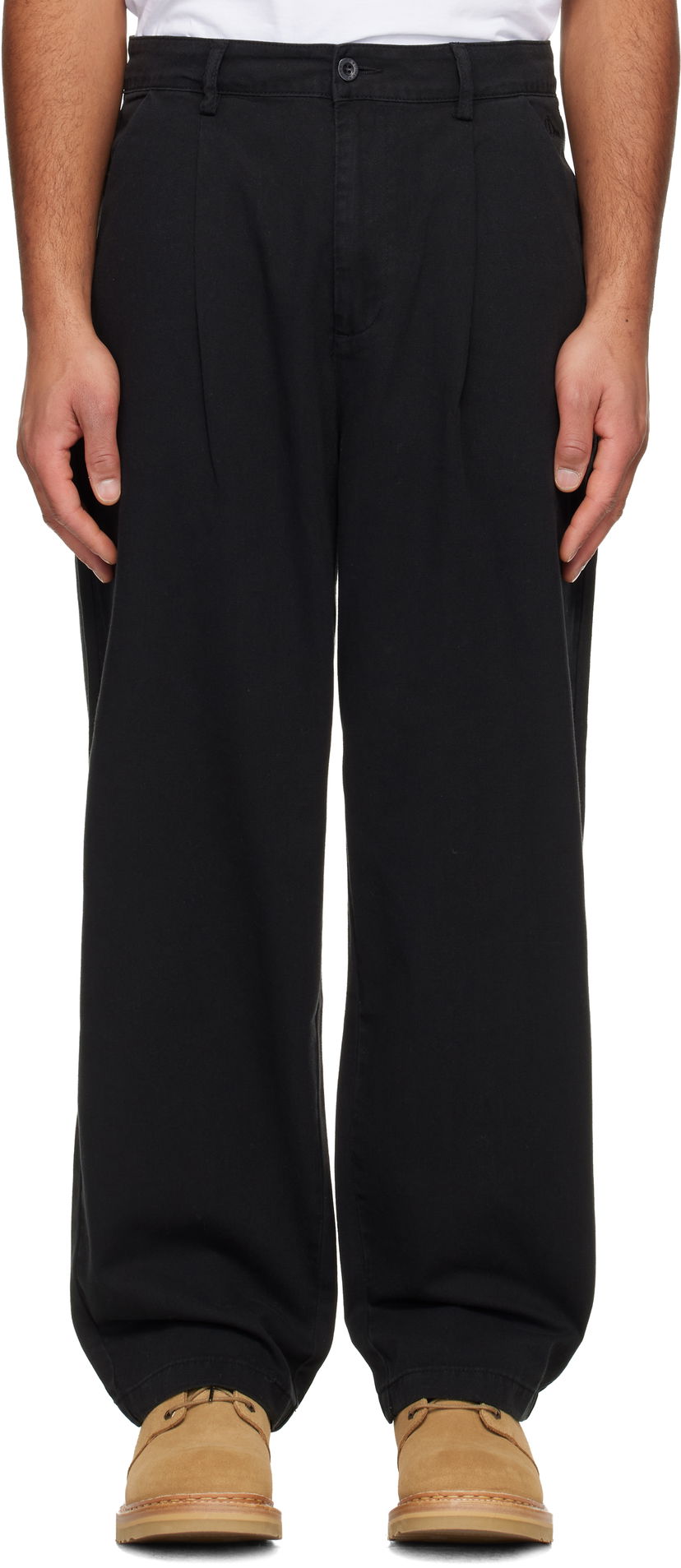 Панталони Dime Baggy Chino Trousers Черно | DIMEHO2519BLK