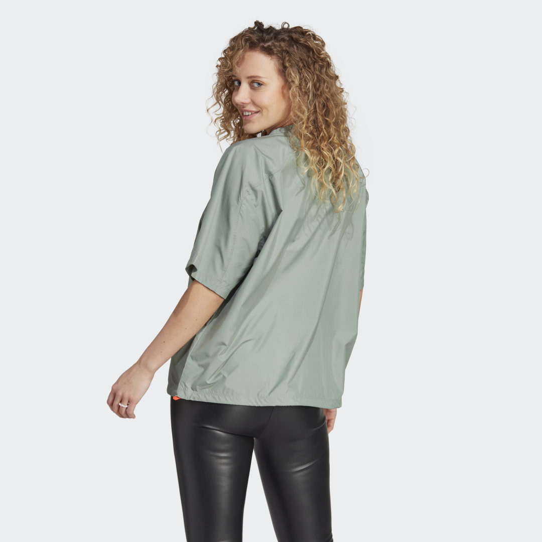 Тениска adidas Originals City Escape Loose-Fit Tee Зелено | IC0272, 1