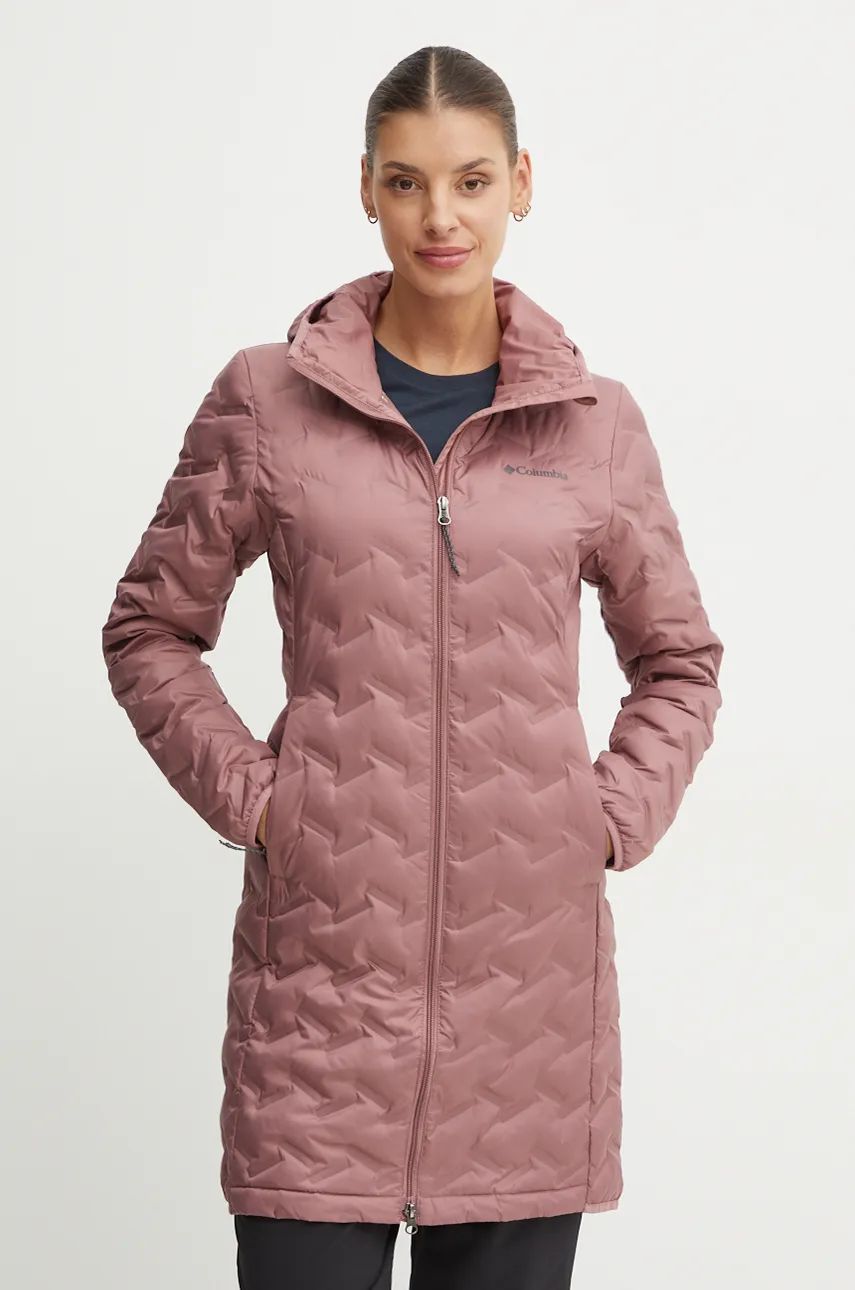Пухо яке Columbia Columbia Delta Ridge Women's Hooded Insulated Jacket Розово | 2088213, 0