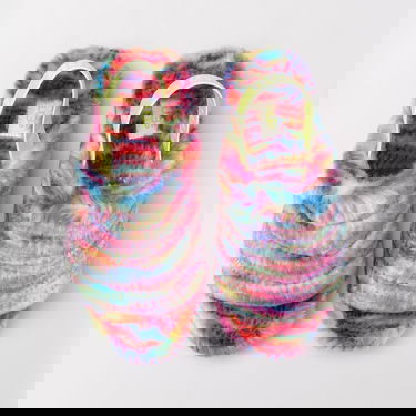 Кецове и обувки UGG Fluff Yeah Pixel Многоцветен | 1125007-WHITE, 3