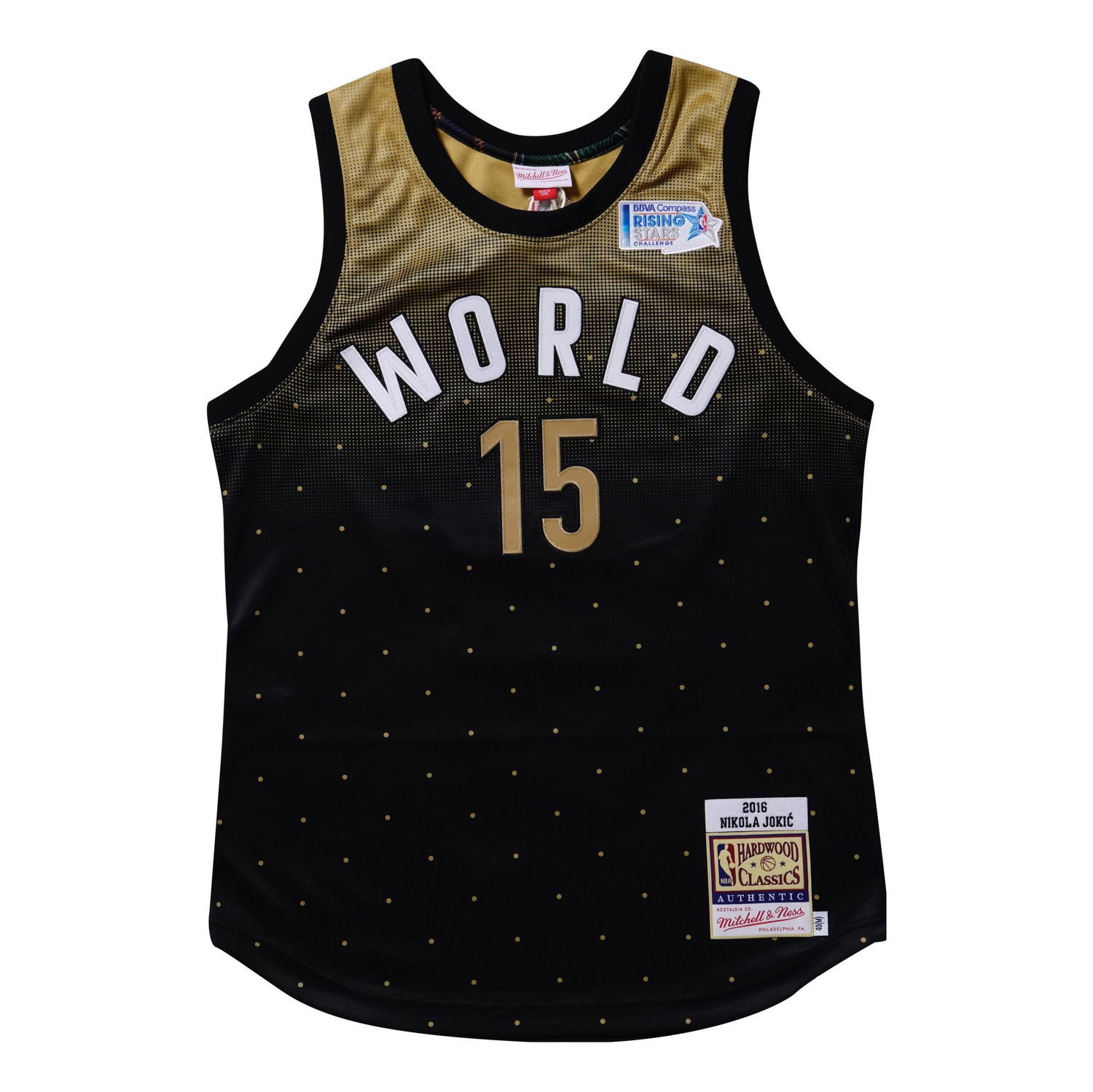 Фланелка Mitchell & Ness NBA Authentic Nikola Jokic All-Star World Jersey Черно | AJY44958-ASG16NJOBKGD, 0
