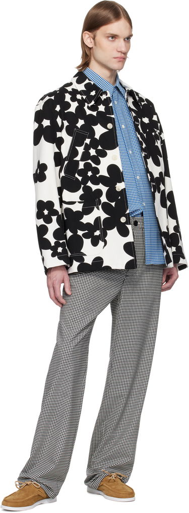 Панталони Marni Marni Gingham Wool Blend Trousers Многоцветен | PUMU0285A0 UTP787, 3