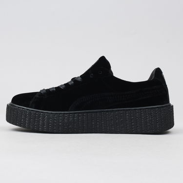 Кецове и обувки Puma Creepers Velvet black - black - black Черно | 364466 01, 1