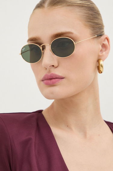 Слънчеви очила Ray-Ban Ray-Ban Oval Sunglasses undefined | 0RB3547N.001, 7
