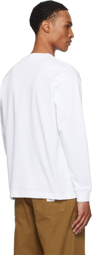Тениска NORSE PROJECTS Norse Standard Heavy Loose Long Sleeve T-Shirt Бяло | N10-0213, 2