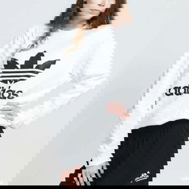 Суитчър adidas Originals Trefoil Crew Бяло | gn2961, 4