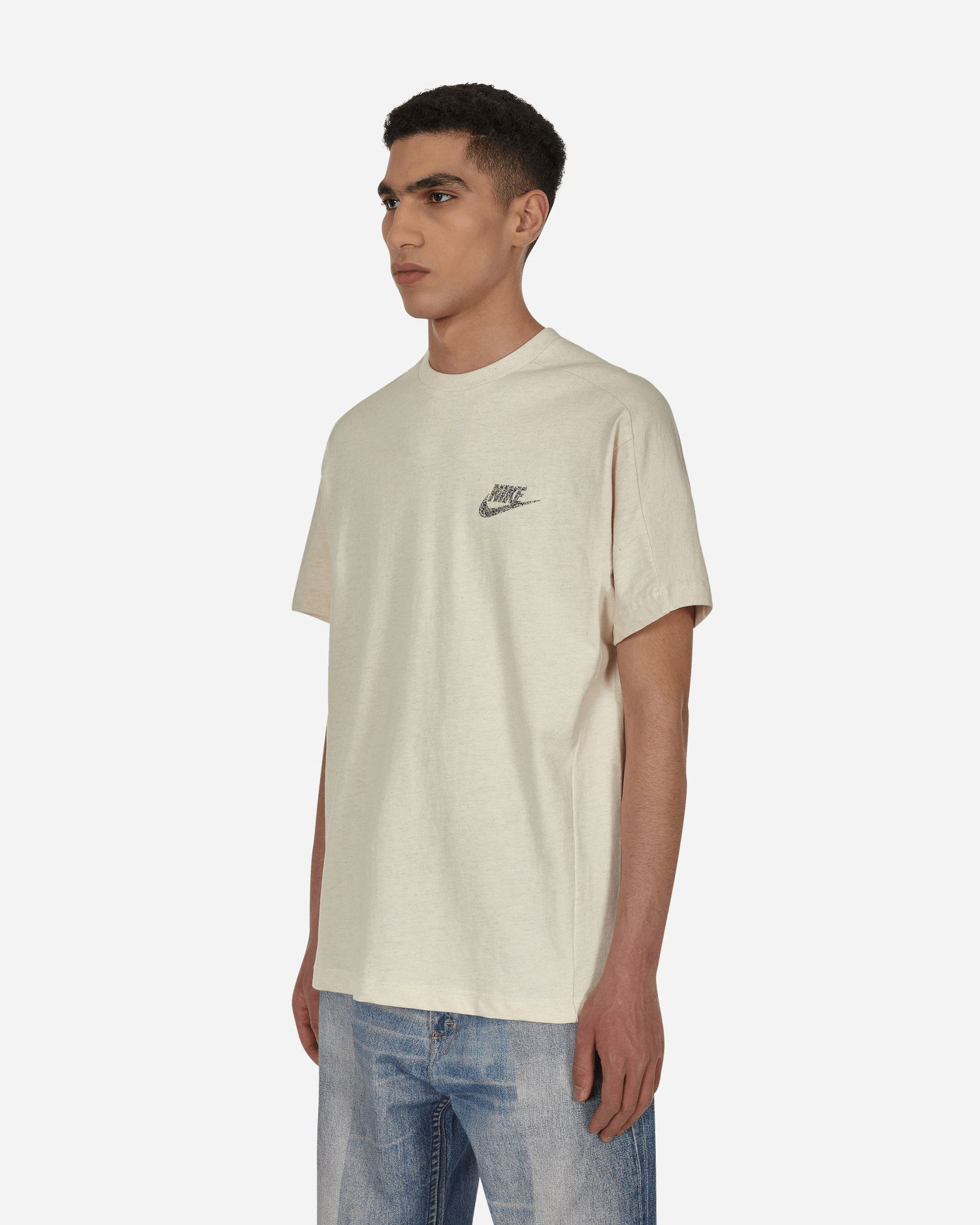 Тениска Nike Recycled Logo T-Shirt Бежово | DM5637-113, 1