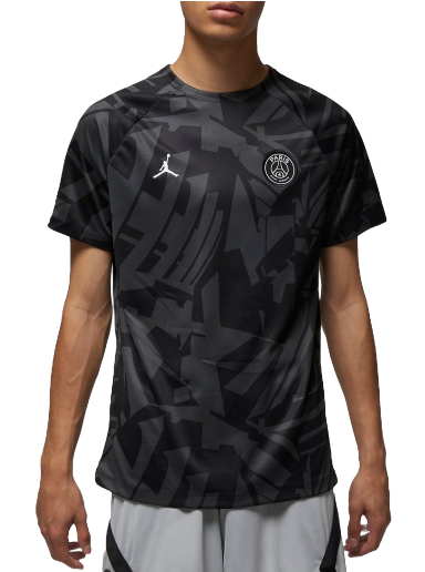 Фланелка Jordan Dri-FIT Pre-Match Football Top Paris Saint-Germain Away Черно | dn1270-011