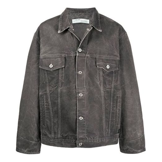 Яке Off-White SS21 Ordinary Denim Jacket Сиво | OMYE051S20E550251002, 0