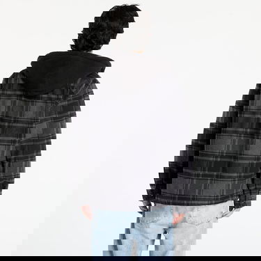 Яке Vans Piedmont Hooded Plaid Shirt Jacket Сиво | VN000P7VQFY1, 4