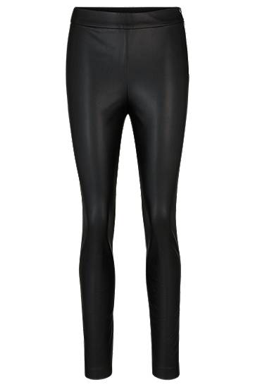 High-Waisted Skinny Faux Leather Leggings