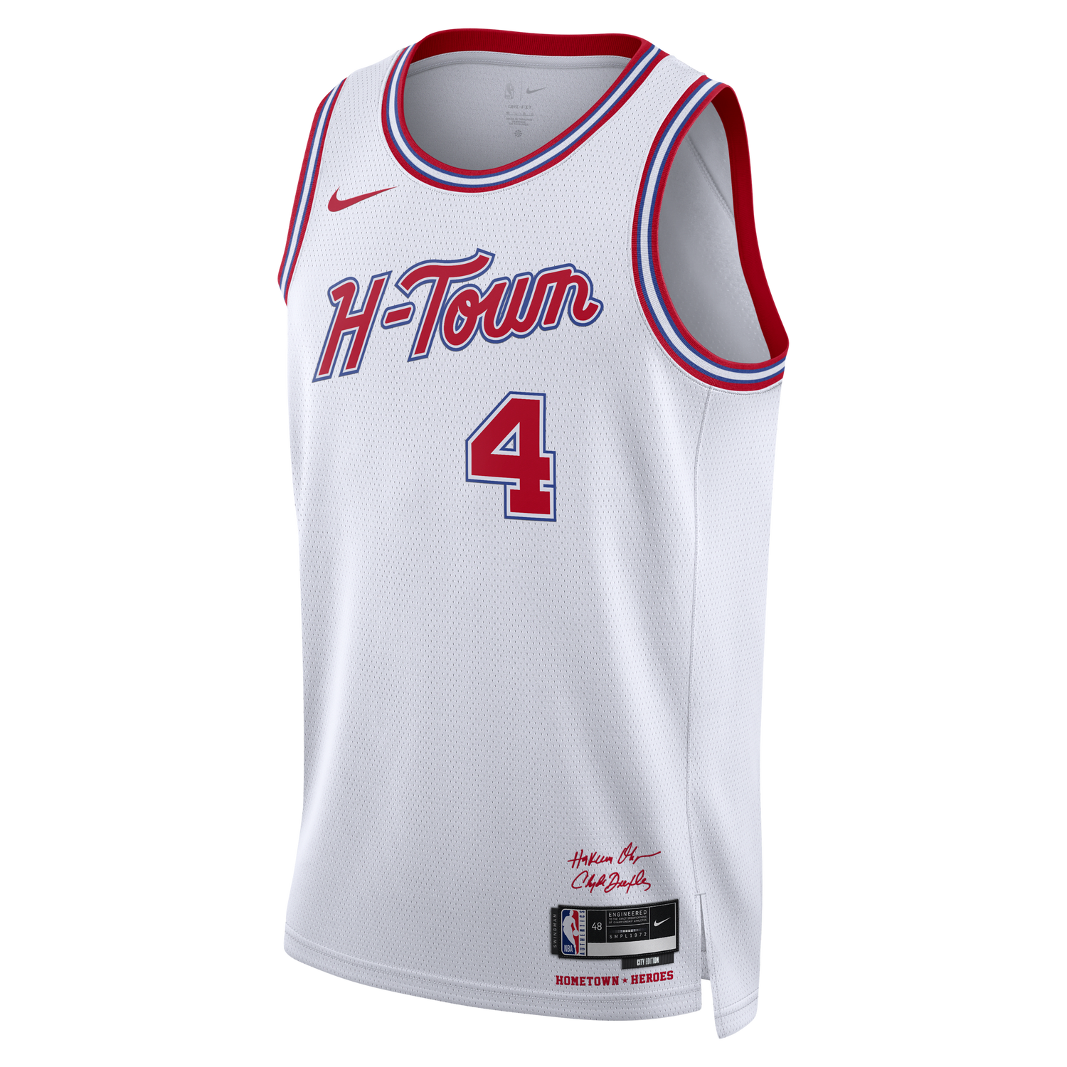 Фланелка Nike Dri-FIT NBA Swingman Jalen Green Houston Rockets City Edition 2023/24 Jersey Бяло | DX8503-102, 0