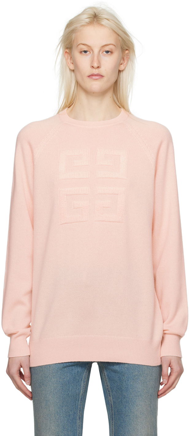 Пуловер Givenchy 4G Sweater Розово | BW908N4ZEQ682, 0