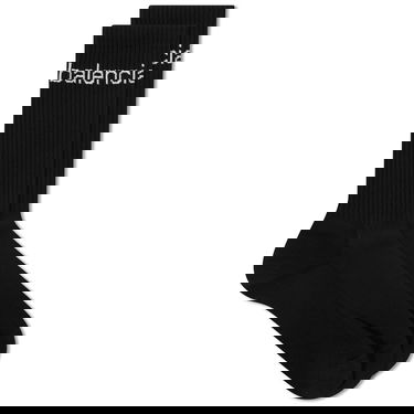 Чорапи Balenciaga Dot Com Socks Черно | 744751-472B4-1077, 0