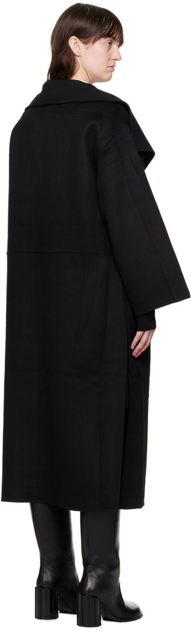 Палта TOTEME Signature Wool Oversized Coat Черно | 211-110-717, 2