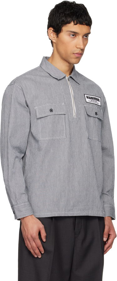 Риза Neighborhood Classic Work Pullover Long Sleeve Shirt Многоцветен | 252TSNH-SHM11, 1