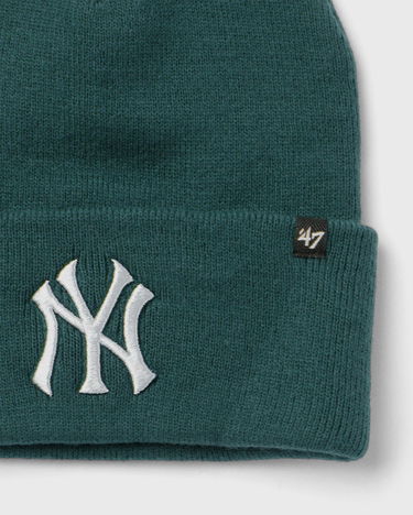 Шапка с козирка '47 Brand MLB New York Yankees Haymaker Beanie Зелено | 194602447353, 1
