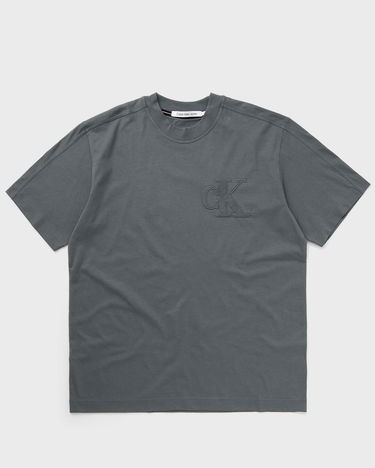 Тениска CALVIN KLEIN APPLIQUE TEE Сиво | J30J325657PSL, 0