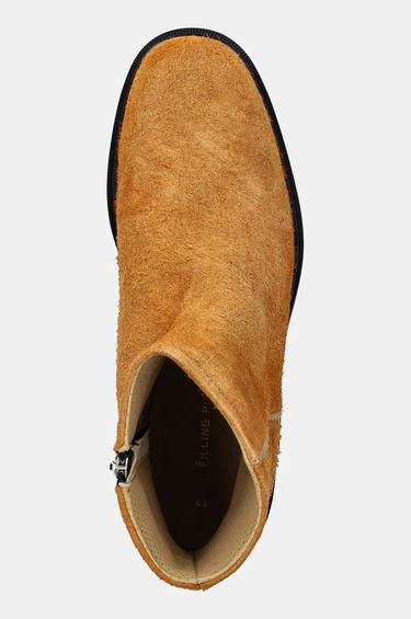 Кецове и обувки Filling Pieces Filling Pieces Western Chelsea Suede Boots Бежово | 77922792057, 3