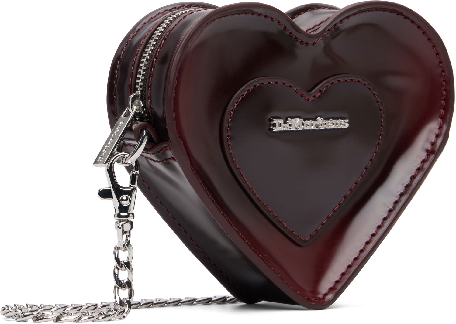 Чанта през рамо Dr. Martens Dr. Martens Mini Heart Crossbody Bag Бургунди | AD092601, 1