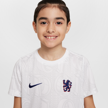 Фланелка Nike Chelsea FC Academy Pro Dri-FIT Pre-Match Soccer T-Shirt Бяло | HJ8068-101, 3