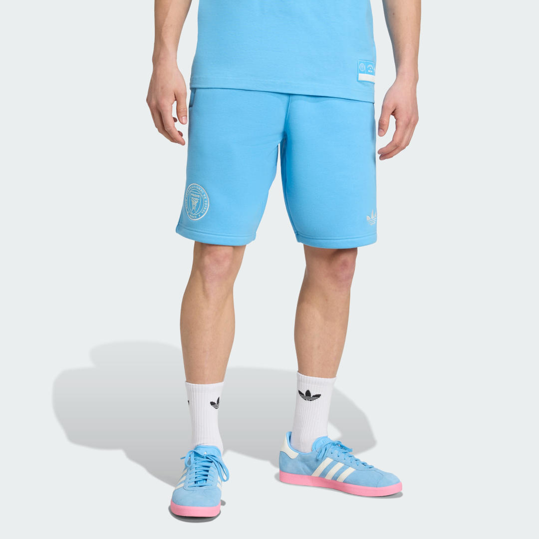 Къси панталони adidas Originals Inter Miami CF adidas Originals Travel Shorts Синьо | JM7302, 0
